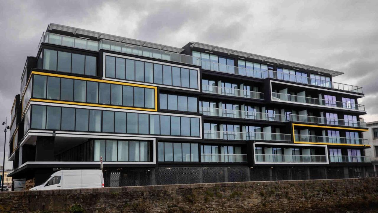 Le Barracuda & Spa, Centre Port, Pieds Dans L'Eau, Vue Mer Brest Eksteriør billede